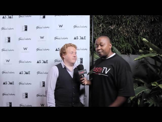 JIMMY BELLINGER & JAYSIN VOXX ON THE RED CARPET WITH HUSTLETV