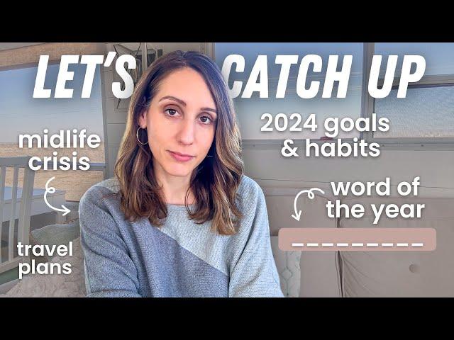 Behind-the-Scenes of My Mid-life Crisis, 2024 Word of the Year + Personal/Business Goals