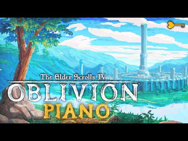 Oblivion but it's piano covers