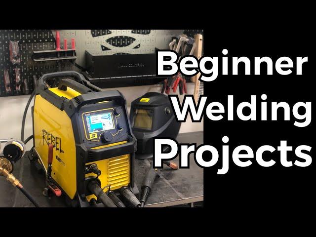 4 Easy Welding Projects - Beginner Welding Series