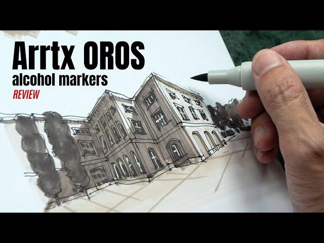 Arrtx OROS Alcohol Markers review: Cheap and Good