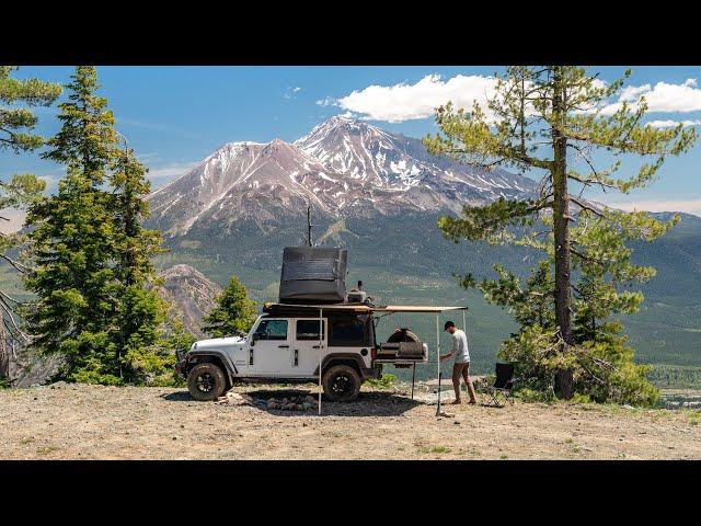 California Camping with a View - Living in my Jeep