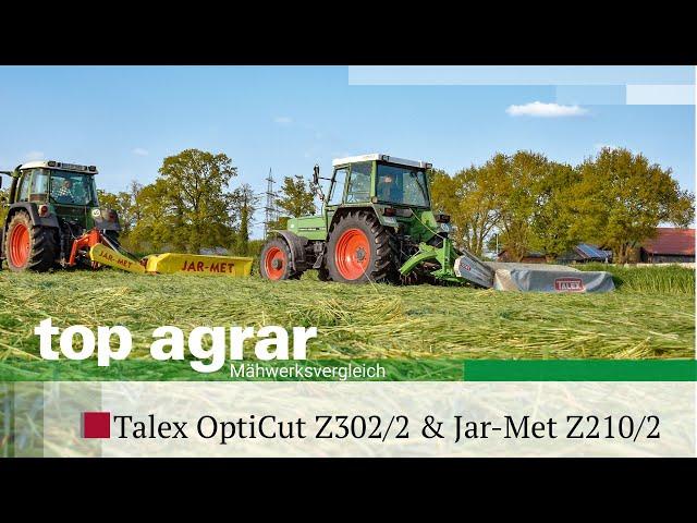 top agrar-Vergleichstest | Talex OptiCut Z302/2 & Jar-Met Z210/2 | Günstige Mähwerke aus Polen