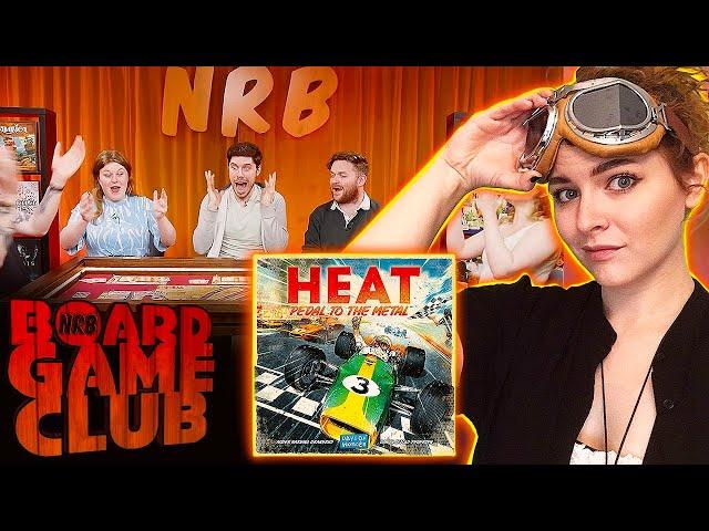 Let's Play HEAT: PEDAL TO THE METAL | Board Game Club