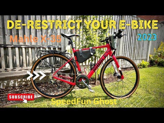 De-restrict your Ribble E-bike by installing speedfun ghost adapter…