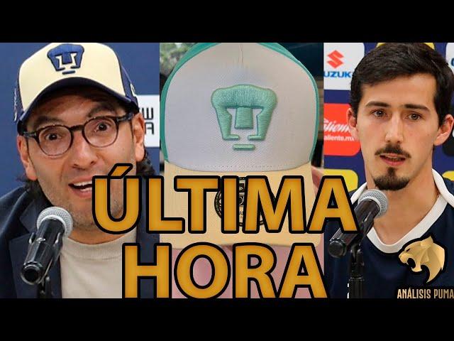 PUMAS Y NEW ERA PRESENTARON SUS GORRAS | BENNEVENDO HABLÓ DEL TOLUCA