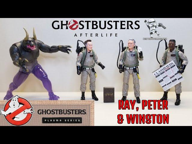 Ghostbusters Afterlife Plasma Series Ray, Peter & Winston REVIEW! Bert The Stormtrooper Reviews