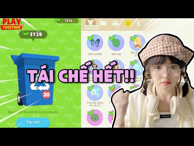 Play Together | Tái Chế 7000 Mầm Non Xe Quần Áo Tím Tiêu Hoá Thành Đại Gia | Hạt Tiêu Play