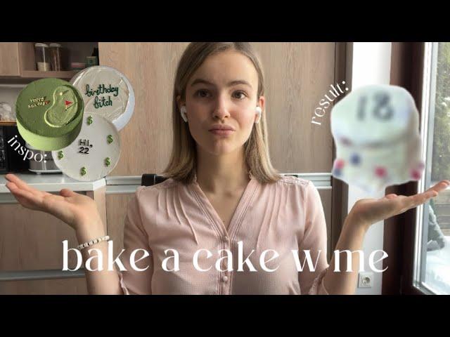 bake a pinterest inspired bento cake w me