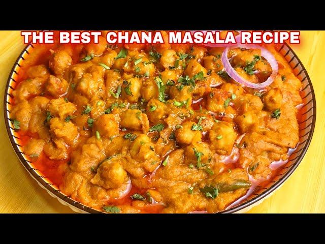 The Most Delicious Chana Masala Recipe | Best Side Dish For Poori/Chapati/Rice | Chana Kurma Recipe