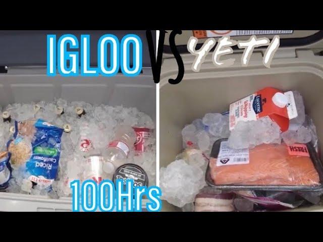 YETI vs IGLOO Coolers 100Hrs