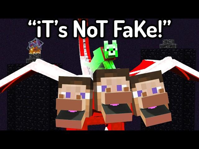 The FUNNIEST FAKE Minecraft Speedruns EVER...