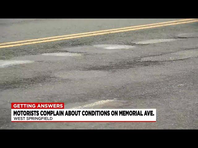 Getting Answers: road conditions on Memorial Avenue in West Springfield