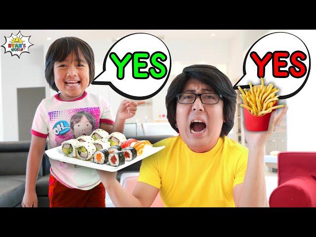 DAD SAYS YES to EVERYTHING KIDS WANT for 24 HOURS!