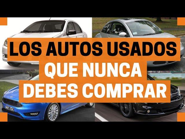 Los AUTOS USADOS que NO debes COMPRAR | Motoren Mx