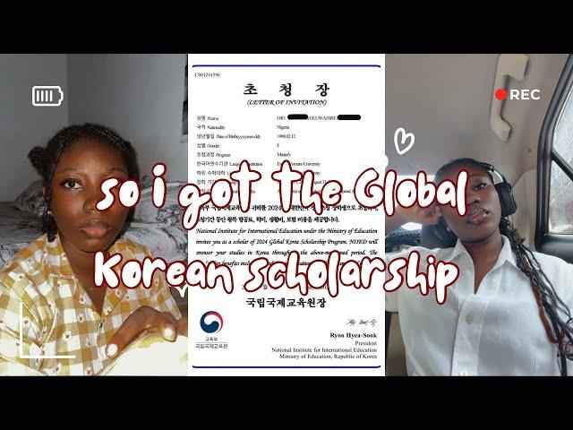 getting the global Korean scholarship  | 48 days countdown to Korea ️