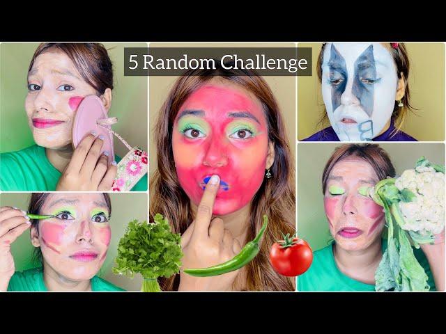 5 Random Challenge  #funny #fun #funnyvideos #missgarg #youtube #randomchallenge #funnychallenge