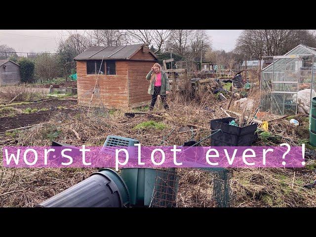 My New Allotment Plot!  Ep.1 