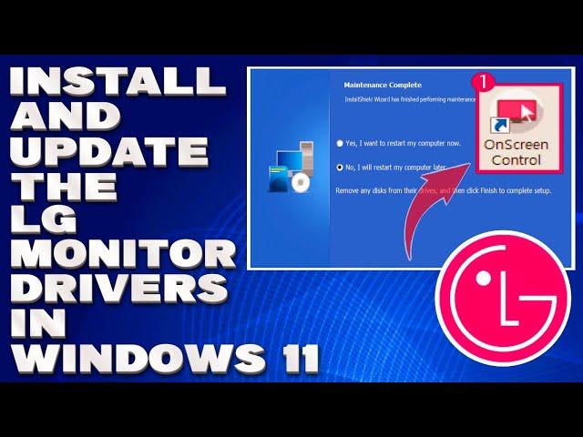 How To Install and Update the LG Monitor Drivers in Windows 10/11 [Guide]