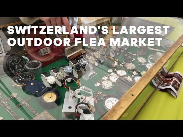 Vintage Watches and Tools at Switzerland's Largest Flea Market