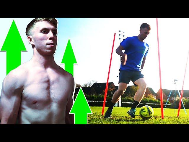 HOW TO STAY FOOTBALL FIT & STRONG DURING LOCKDOWN... (A Full Day In The Life of a Footballer)