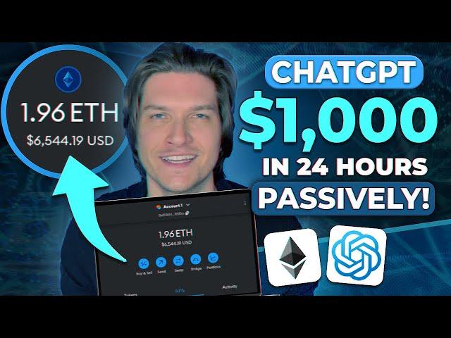 ChatGPT Ethereum AI Arbitrage Bot: Make $1,000 Per Day in Daily Passive Income