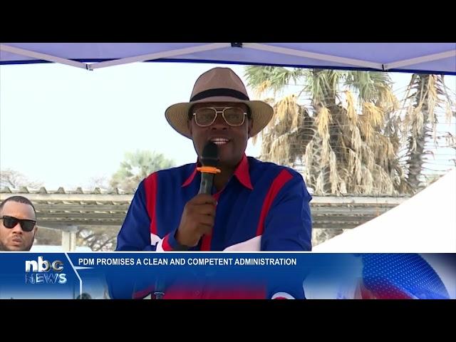 PDM President McHenry Venaani promises clean governance - nbc