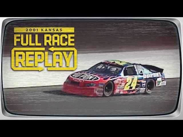 2001 PROTECTION ONE 400 from Kansas Speedway | Classic NASCAR Cup Series Race Replay