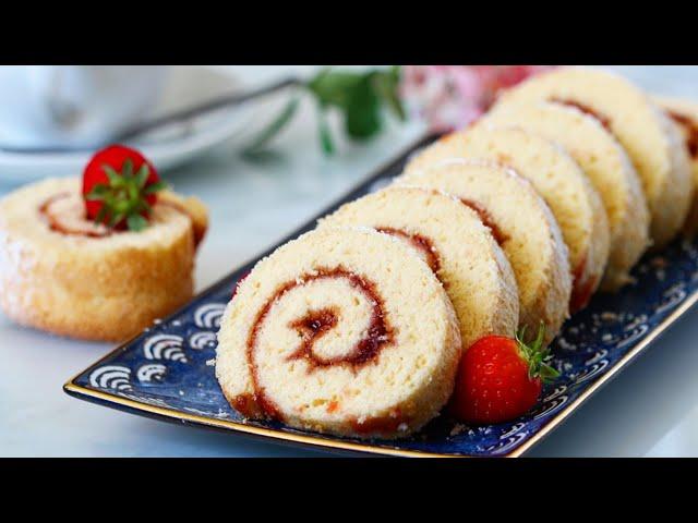 Swiss Roll. Jins ya kupika swiss Roll tamu sana