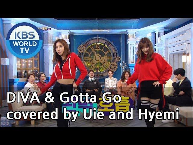 DIVA & Gotta Go covered by Uie and Hyemi[Happy Together/2019.03.21]