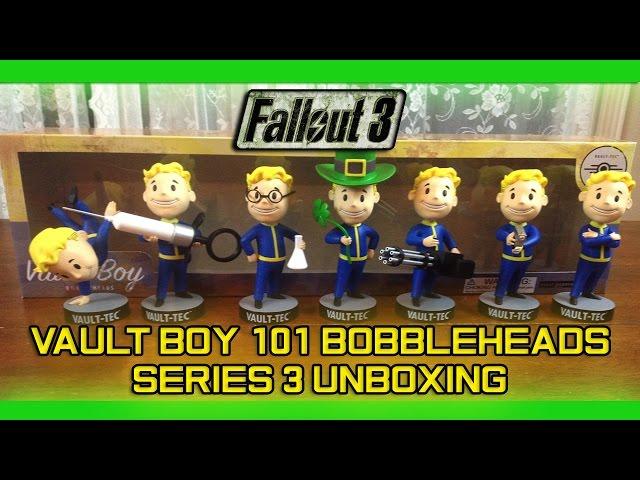 Fallout 3: Vault Boy 101 Bobbleheads (Series 3) Unboxing