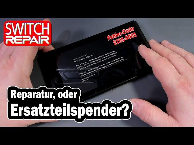 Switch Repair | Fehler-Code 2101-0001, Ersatzteilspender oder Reparatur möglich? |PCB Solder Berlin