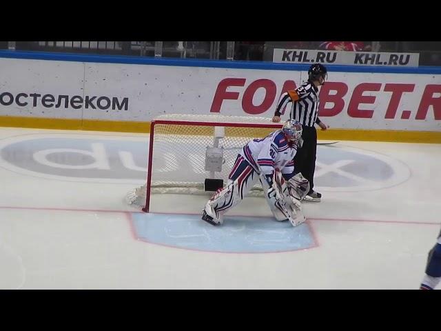 Igor Shestyorkin in action during the CSKA@SKA hockey game 9.04.19