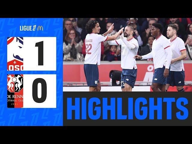 LILLE LOSC - STADE RENNAIS (1-0) - Week 12 - Ligue 1 McDonald's 24/25