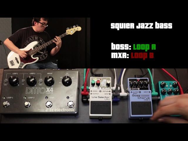 Boss CEB-3 vs. MXR Bass Chorus Deluxe