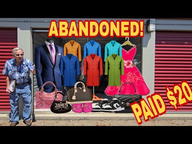 A BOUTIQUE FOR $20? I Bought An ABANDONED STORAGE UNIT At A LIVE Storage Wars Auction!