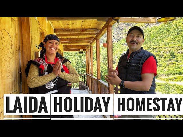 One of the Best Homestay in Himachal Pradesh Laida Holiday Homestay Near Tirthan Valley #ridershakti