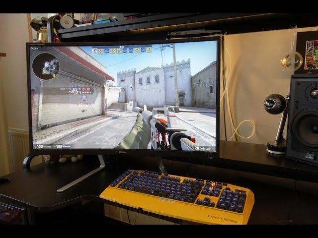 iiyama G3266HS-B1 review - 32" curved 144Hz 1080p gaming monitor - By TotallydubbedHD