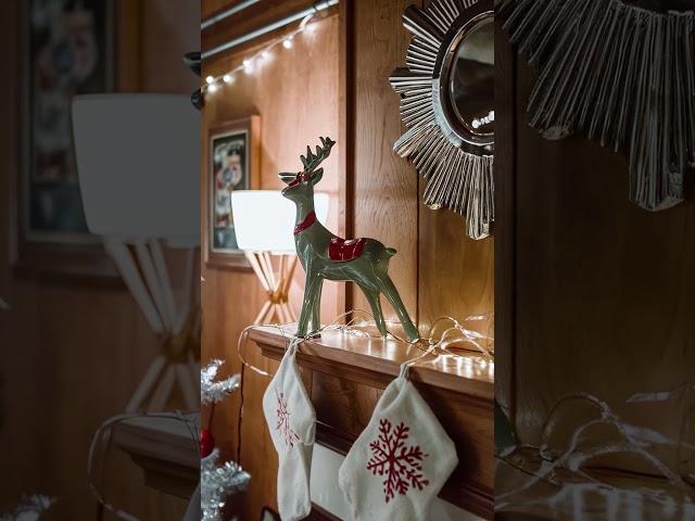 This reminds me of my grandma's basement! Retro Mid-Century Christmas Inspiration