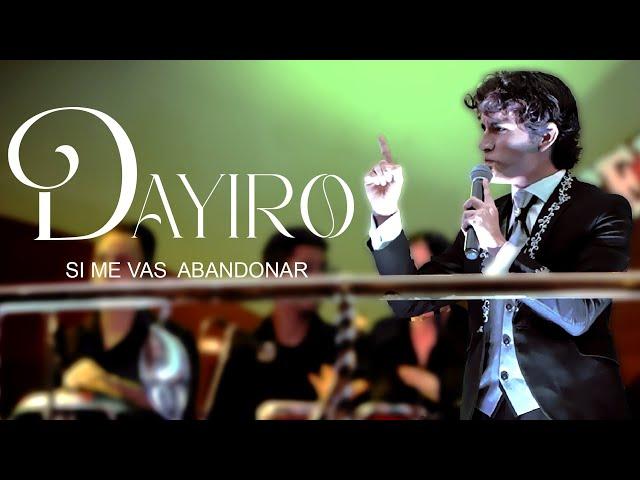 Dayiro - Si Me Vas Abandonar / Live