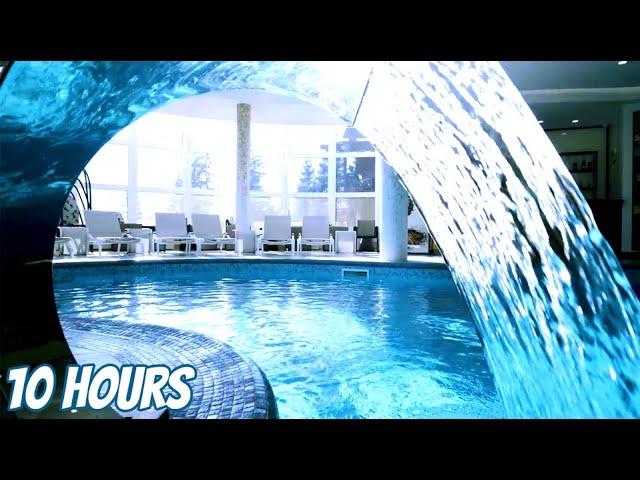 Waterfall relaxation pool water sounds , American Spa