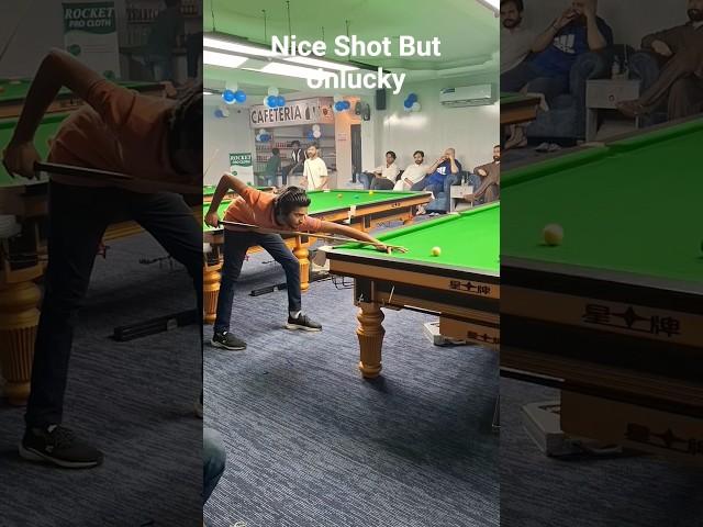 Snooker Nice Shot But Unlucky ️Zubair Tahir vs Faheem Sahiwal | Best Snooker Shots #snookerbest