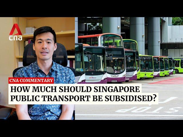 How much should Singapore public transport be subsidised? | Commentary