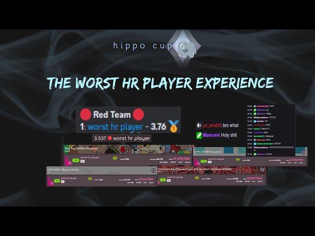 the worst hr player experience