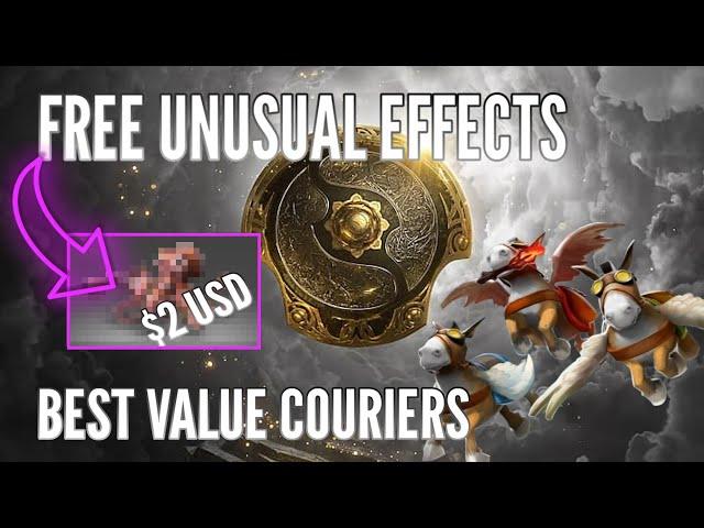 Best Value for Money Couriers UNDER $2 - Dota 2's Free Unusual Effects