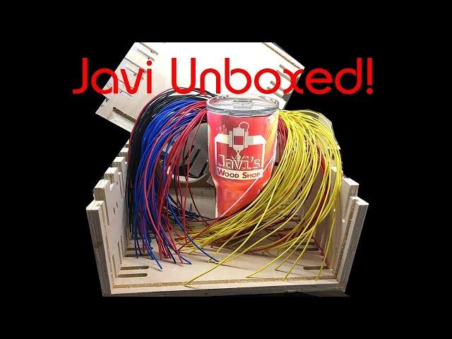 Javi Unboxed #038​​​​​​ - CNC Custom Boxes with Dividers!