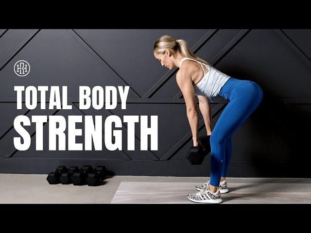 Total Body STRENGTH Workout // Dumbbells Only