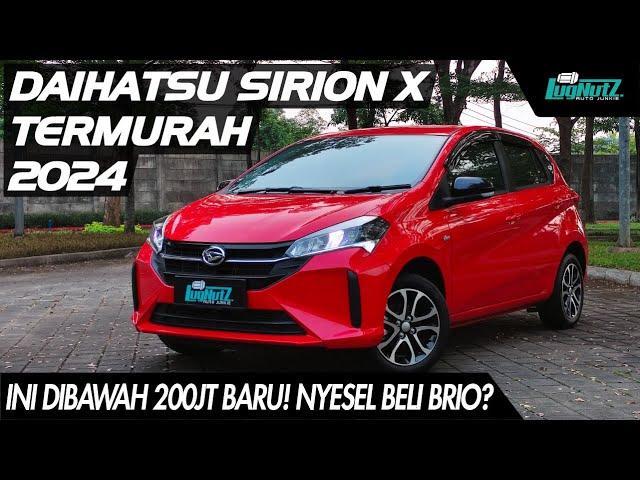 50JT LEBIH MURAH Dari BRIO & AGYA! Mending Daihatsu Sirion TERMURAH Tipe X, PROMO Jadi Dibawah 200JT