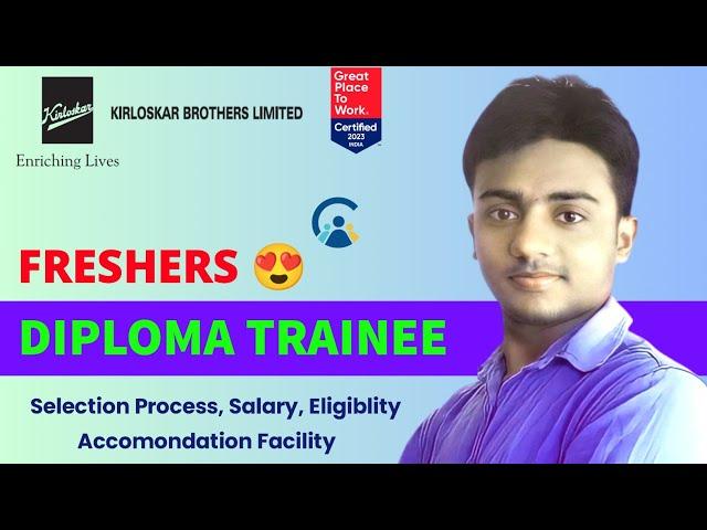 KBL Group New Recruitment 2024। Diploma Engineer Trainee। Freshers । Job Vacancy 2024। Jobs 2024