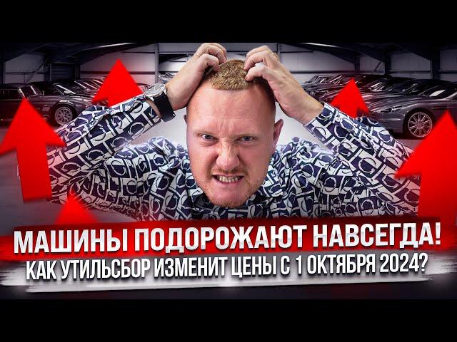 Повышение утильсбора с 1 октября 2024 — что ждет рынок авто?